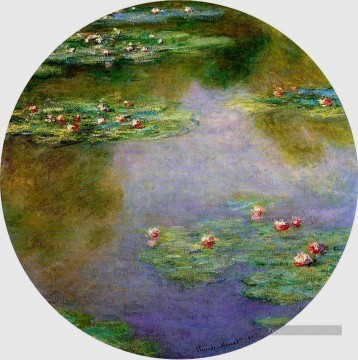  claude art - Les Nymphéas 1907 Claude Monet